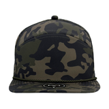 Zapped Headwear Osprey R+ 7 Panel Perforated Rope Cap