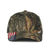 Outdoor Cap CWF305 - Camo Hat with Flag, Camouflage Cap - CWF305