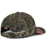 Outdoor Cap CWF305 - Camo Hat with Flag, Camouflage Cap - CWF305