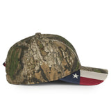 Outdoor Cap CWF305 - Camo Hat with Flag, Camouflage Cap - CWF305