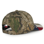 Outdoor Cap CWF305 - Camo Hat with Flag, Camouflage Cap - CWF305