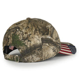 Outdoor Cap CWF305 - Camo Hat with Flag, Camouflage Cap - CWF305