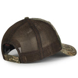 Outdoor Cap CWF310 Mesh-Back Camo Hat with Flag Undervisor