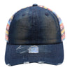 PitBull PB700P 6 Panel Ponytail Unstructured Cap