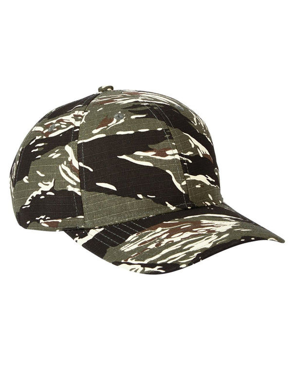 Big Accessories BX024 Structured Camo Cap