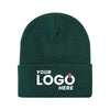 Custom Embroidered Unbranded Long Knit Beanie with Logo