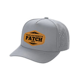 Custom Patch Unbranded 5 Panel Perforated Laser Mesh Hat Waterproof Cap