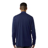 Adidas A708 Men's Textured Stripe Quarter-Zip Pullover
