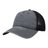 The Game GB522 Pigment Dyed Twill Soft Trucker Cap – Relaxed Fit with Slide Buckle Closure