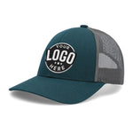 Custom Embroidered Pacific Headwear P114 Low-Pro Trucker Cap - Flat Embroidery