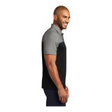 Port Authority K831 Fine Pique Blend Blocked Polo