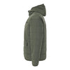 Berne Apparel HJ26 Men's Channel Quilt Ripstop Hooded Jacket