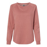 Independent Trading Co PRM2000 Women's California Wave Wash Crewneck Sweatshirt