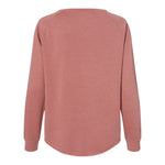 Independent Trading Co PRM2000 Women's California Wave Wash Crewneck Sweatshirt