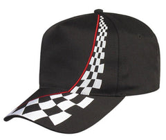 Nissun 5 Panel Embroidered Racing Cap - ERC-5 - 