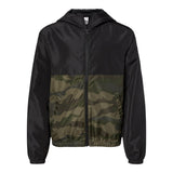 Independent Trading Co EXP24YWZ Youth Lightweight Windbreaker Full-Zip Jacket