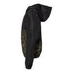 Independent Trading Co EXP24YWZ Youth Lightweight Windbreaker Full-Zip Jacket