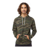 Independent Trading Co AFX90UN Unisex Lightweight Hooded Sweatshirt