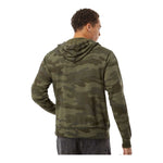 Independent Trading Co AFX90UNZ Unisex Lightweight Full-Zip Hooded Sweatshirt