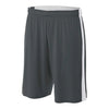 A4 NB5284 Youth Reversible Moisture Management 8" Short