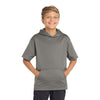 Sport-Tek YST251 Youth Sport-Wick Fleece Short Sleeve Hooded Pullover