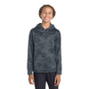 Sport-Tek YST240 Youth Sport-Wick CamoHex Fleece Hooded Pullover