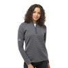 Adidas A589 Women's Spacer Quarter-Zip Pullover