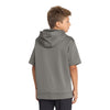 Sport-Tek YST251 Youth Sport-Wick Fleece Short Sleeve Hooded Pullover
