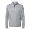 Adidas A522 Men's Ultimate365 Heather Block Print Quarter-Zip Pullover