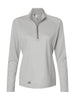 Adidas A594 Women's Space Dyed Quarter-Zip Pullover