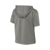 Sport-Tek YST251 Youth Sport-Wick Fleece Short Sleeve Hooded Pullover