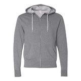 Independent Trading Co AFX90UNZ Unisex Lightweight Full-Zip Hooded Sweatshirt