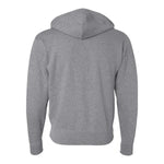 Independent Trading Co AFX90UNZ Unisex Lightweight Full-Zip Hooded Sweatshirt