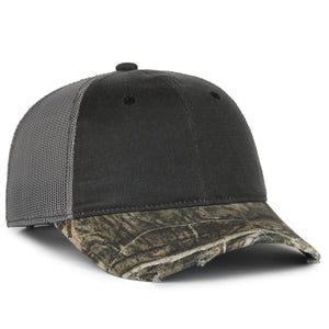 Outdoor Cap HPC500M Distressed Camo Mesh-Back Cap HPC-500M - 