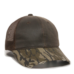 Outdoor Cap HPC500M Distressed Camo Mesh-Back Cap HPC-500M - 