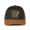 Outdoor Cap HPC-615M Rugged Trucker Cap with Camo Mesh Back