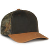 Outdoor Cap HPC-615M Rugged Trucker Cap with Camo Mesh Back
