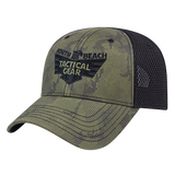 Cap America Custom Embroidered Hat with Logo - Tactical Screen Print Mesh Back Cap i2012