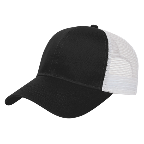 Cap America Custom Embroidered Hat with Logo - Two-Tone Mesh Back Cap i3025