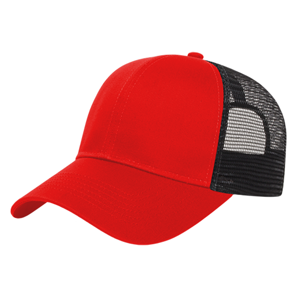 Cap America Custom Embroidered Hat with Logo - Two-Tone Mesh