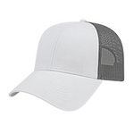 Cap America Custom Embroidered Hat with Logo - Two-Tone Mesh Back Cap i3025 - Picture 18 of 18