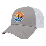 Cap America Custom Embroidered Hat with Logo - Two-Tone Mesh Back Cap i3025