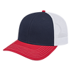 Cap America Custom Embroidered Hat with Logo - Trucker Mesh Back Cap i3028