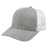 Cap America Custom Embroidered Hat with Logo - Blended Wool Acrylic with Mesh Back Cap i3035