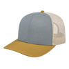 Cap America Custom Embroidered Hat with Logo - Poly/Cotton Mesh Back Cap i3038