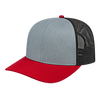 Cap America Custom Embroidered Hat with Logo - Poly/Cotton Mesh Back Cap i3038
