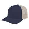 Cap America Custom Embroidered Hat with Logo - Poly/Cotton Mesh Back Cap i3038