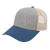 Cap America Custom Embroidered Hat with Logo - Low Profile Trucker Mesh Back Cap i3115