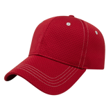 Cap America Custom Embroidered Hat with Logo - Soft Textured Polyester Mesh Cap i7024