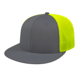 Cap America Custom Logo Hat - Flexfit® Performance Trucker Mesh Back Cap i8501